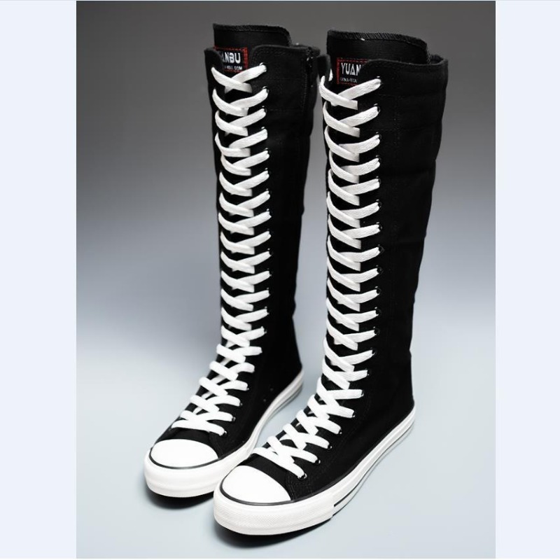 Knee High Boots Women - Nowe damskie buty typu high top