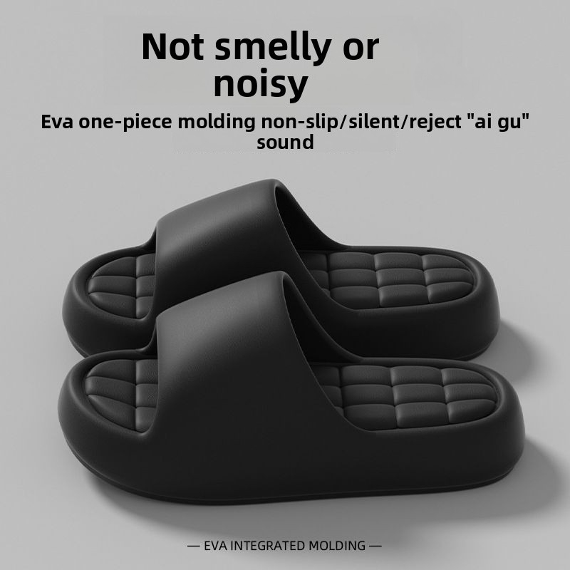 Mule Slip On - Unisexowe klapki na grubej platformie z