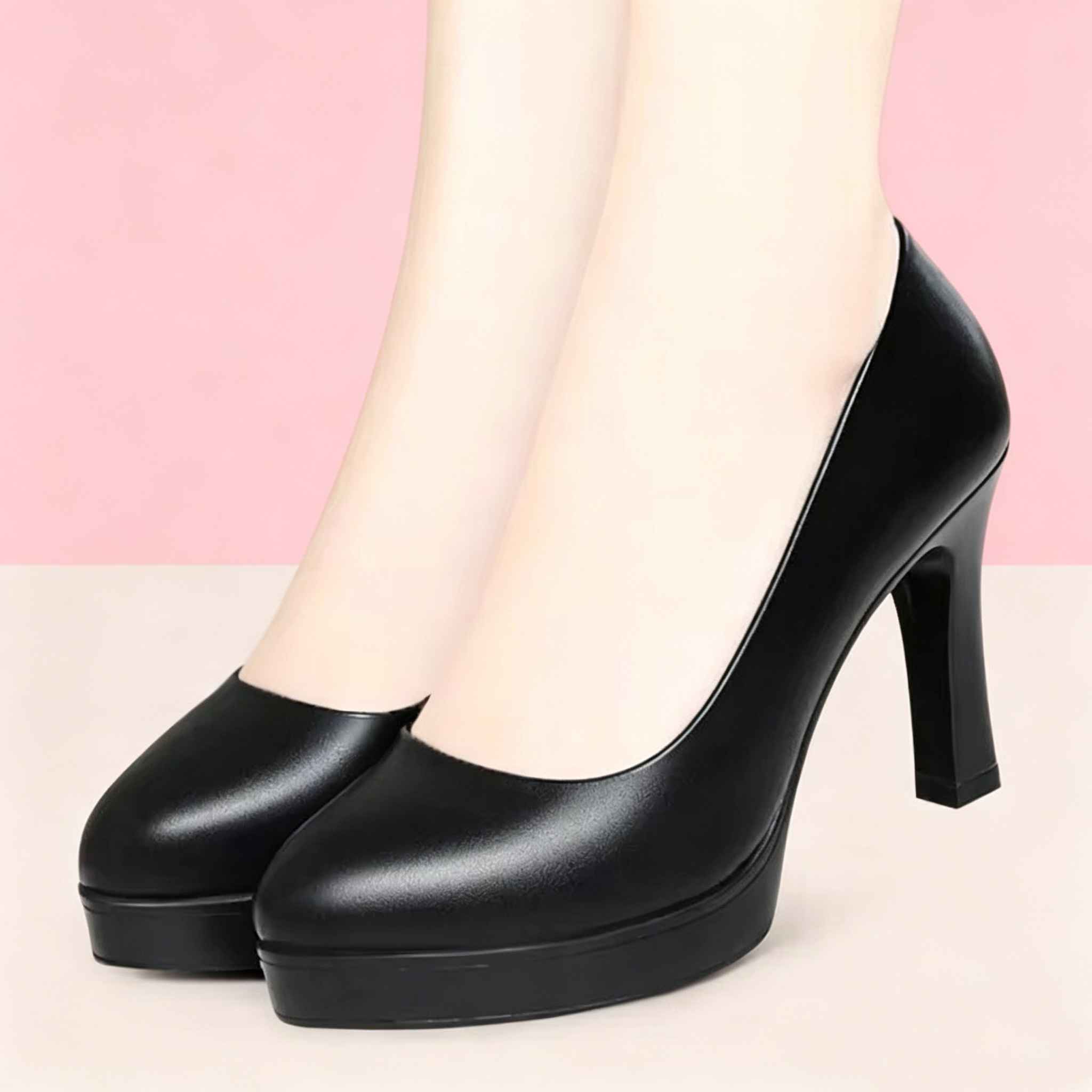 Court Heel Pointed - Szpilki damskie 6,5 cm 8,5 cm,