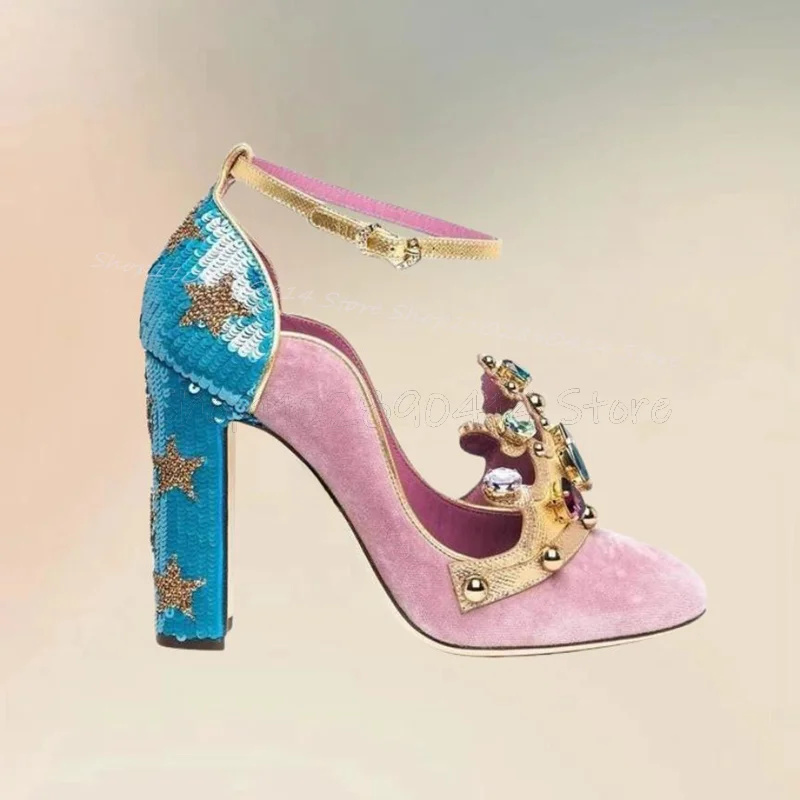 Court Heel Pointed - Szpilki damskie w stylu dworskim z