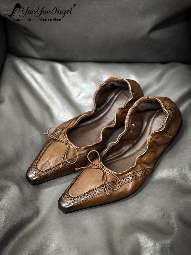 Women'S Shoes Quality - Klasyczne damskie czółenka z prawdziwej skóry,