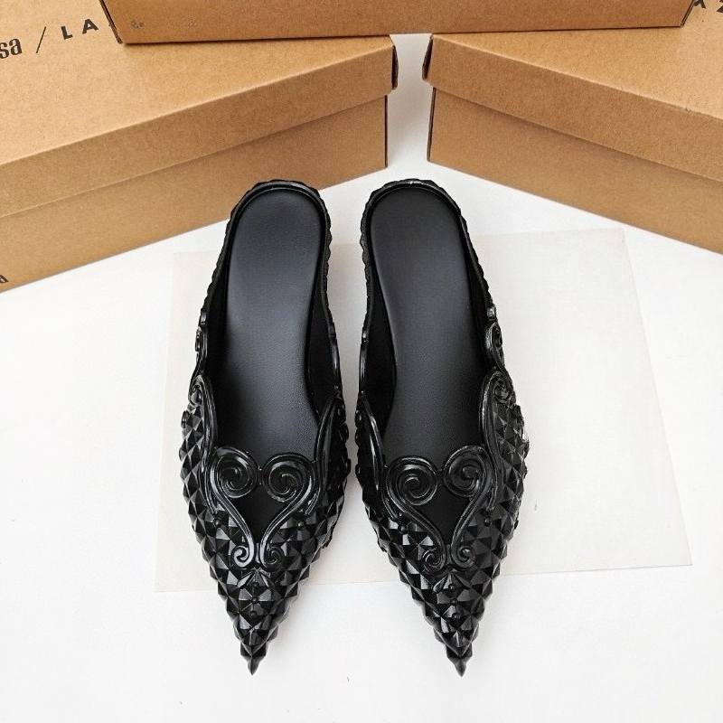 Court Heel Pointed - Damskie buty Szpiczaste Czółenka Wiedźmy na
