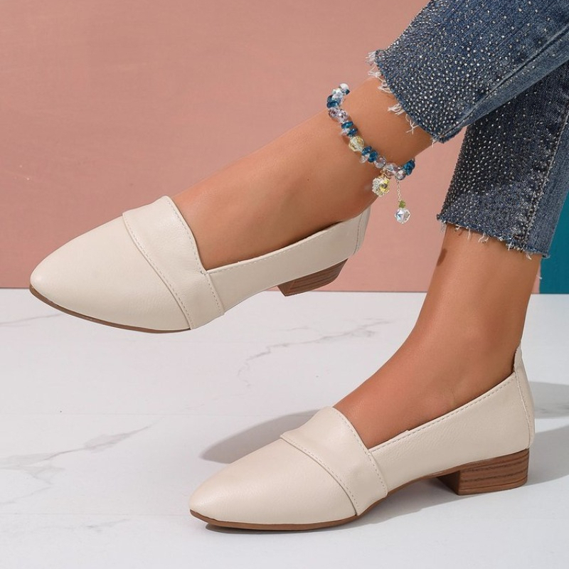 Wsuwane buty damskie, płaskie, – Women'S Shoes Clogs recenzja i cena
