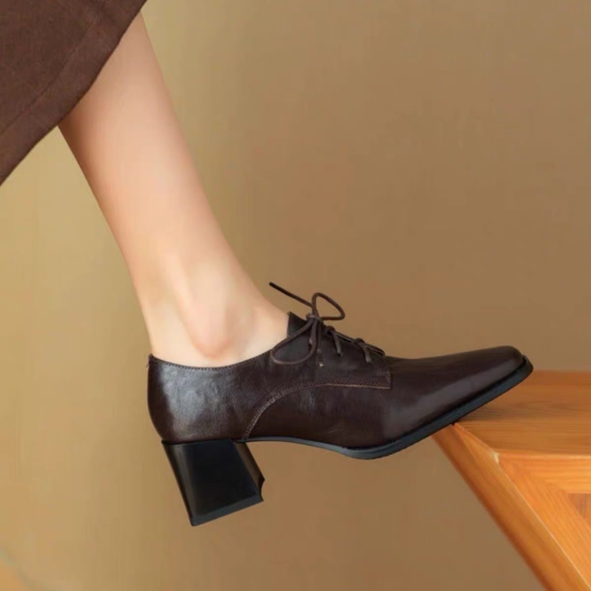 Damskie buty oxford z kwadrato – Oxford Lace Up Women recenzja i cena