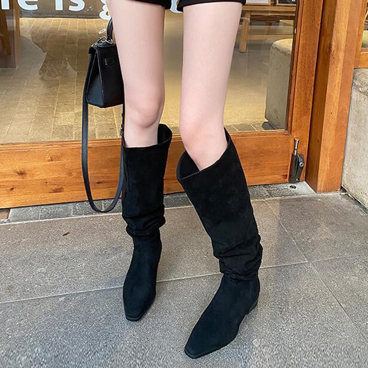 Damskie kozaki do kolan na sez – Sock Boot Women recenzja i cena