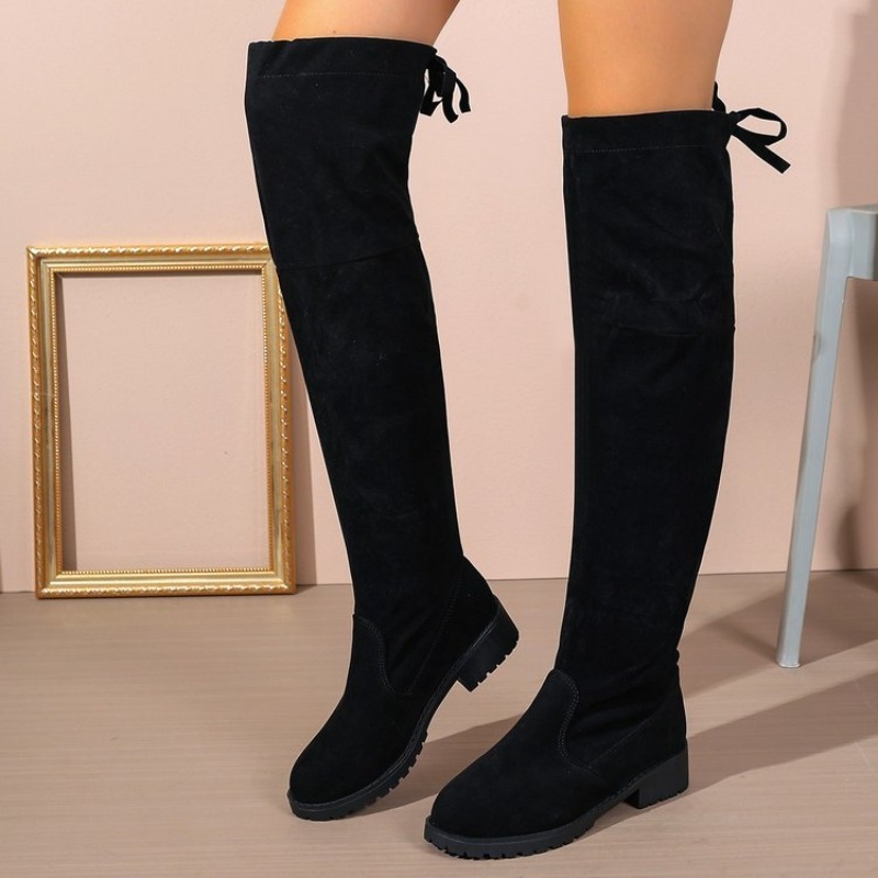 Damskie kozaki za kolano z zam – Sock Boot Women recenzja i cena