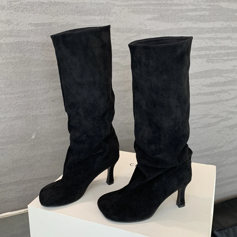 Eilyken Winter Street Style Ro – Knee High Boots Women recenzja i cena