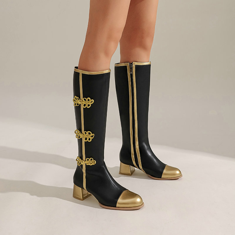 Duży rozmiar Moda Buty do kola – Knee High Boots Women recenzja i cena