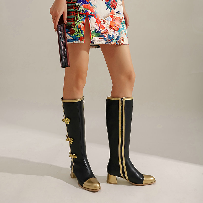 Duży rozmiar Moda Buty do kola – Knee High Boots Women recenzja i cena
