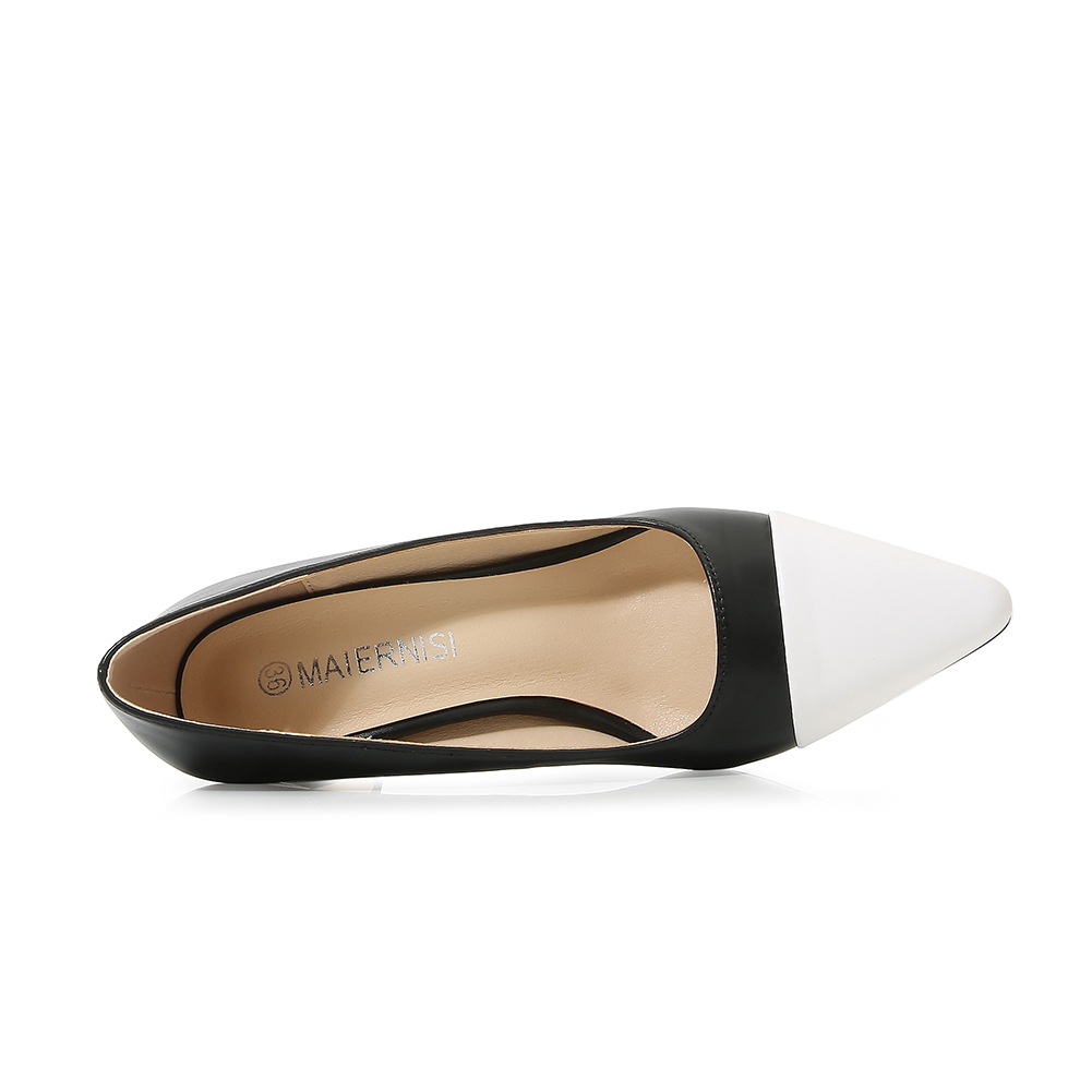 3-calowe patchworkowe męskie c – Court Heel Pointed recenzja i cena