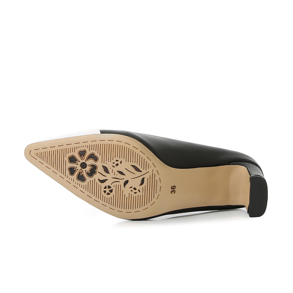 3-calowe patchworkowe męskie c – Court Heel Pointed recenzja i cena