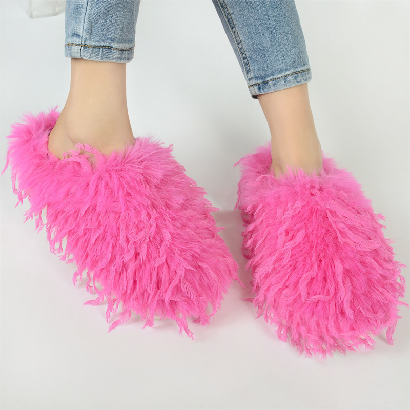 Zimowe kapcie damskie z puszys – Women'S Shoes Clogs recenzja i cena