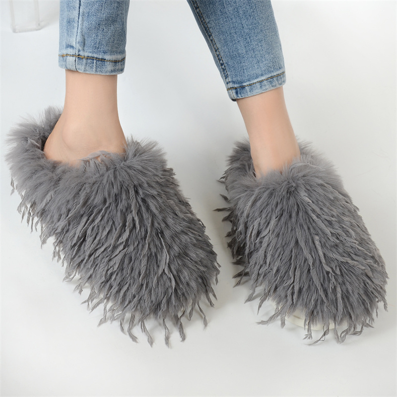 Zimowe kapcie damskie z puszys – Women'S Shoes Clogs recenzja i cena