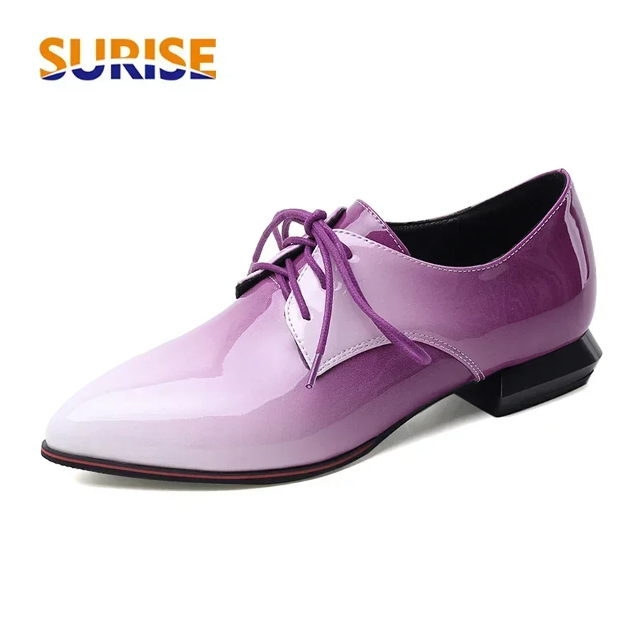 Brytyjskie damskie oksfordzie  – Oxford Lace Up Women recenzja i cena