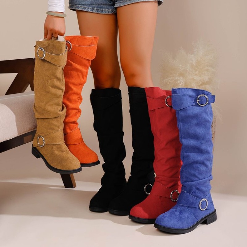 Kowbojki w stylu vintage, do k – Knee High Boots Women recenzja i cena