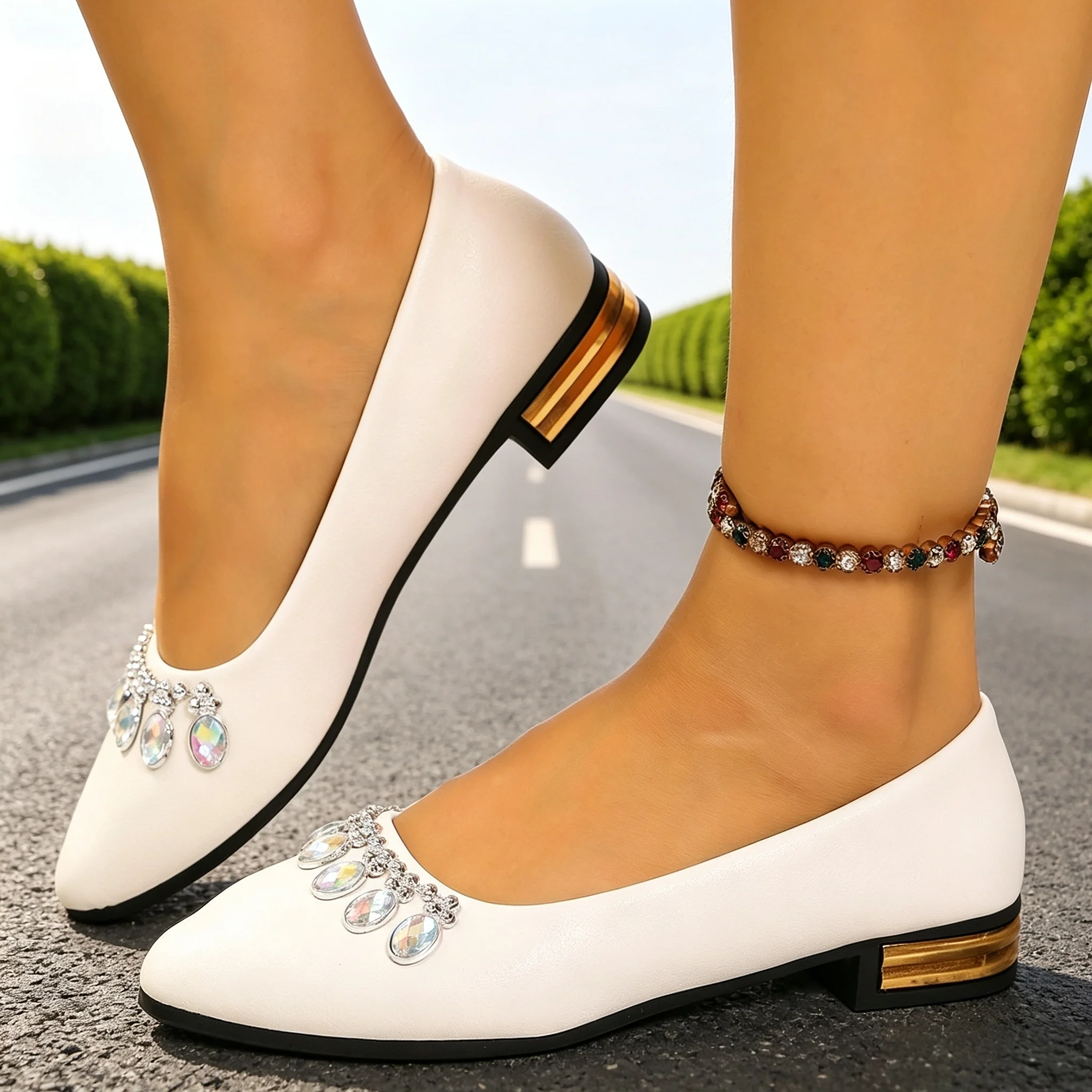 Damskie baleriny z ostrym nosk – Women'S Shoes Quality recenzja i cena