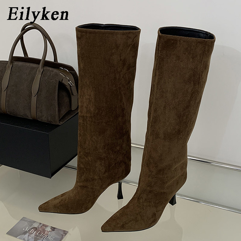 Eilyken – zimowe, w stylu vint – Knee High Boots Women recenzja i cena