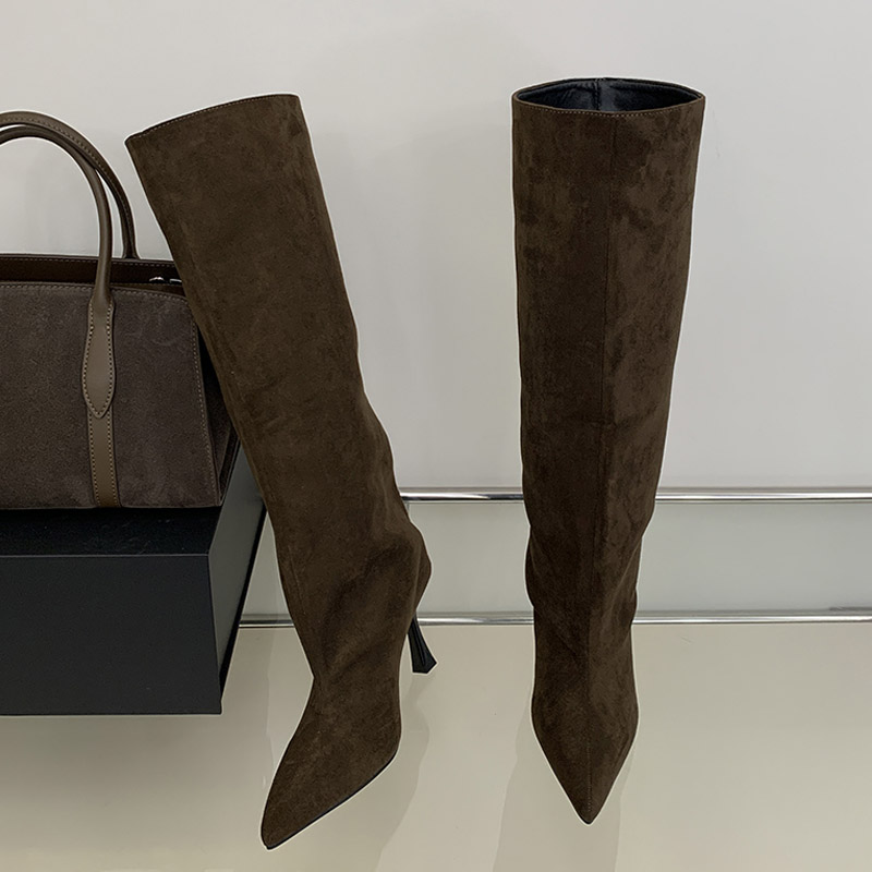 Eilyken – zimowe, w stylu vint – Knee High Boots Women recenzja i cena