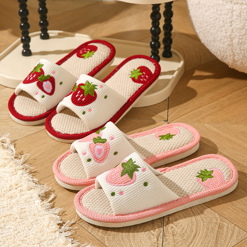 Damskie kapcie lniane w truska – Mule Slip On recenzja i cena