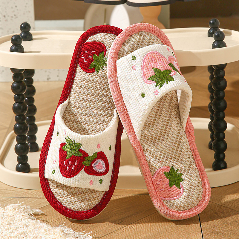 Damskie kapcie lniane w truska – Mule Slip On recenzja i cena