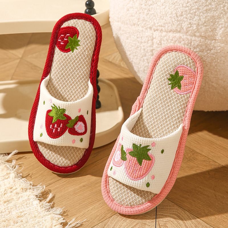Damskie kapcie lniane w truska – Mule Slip On recenzja i cena