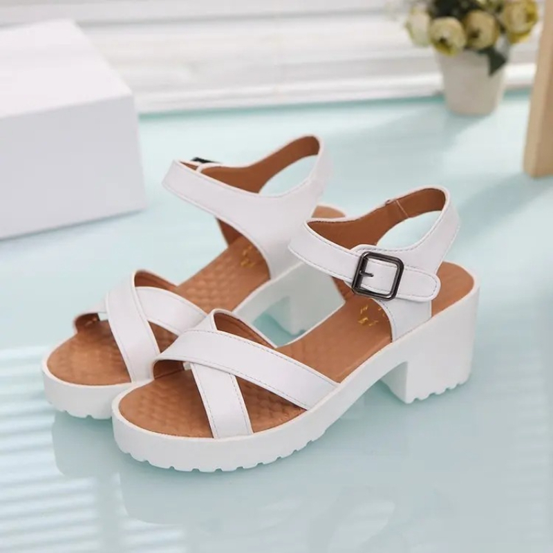 Damskie sandały na wysokim obc – Women'S Shoes Quality recenzja i cena