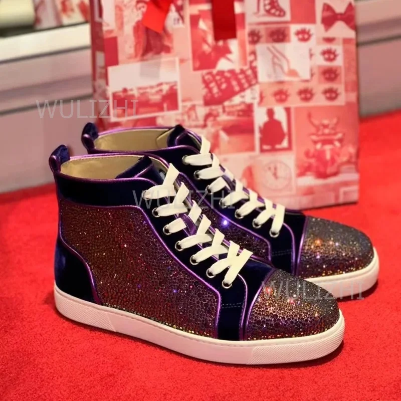 Ciemnofioletowe sneakersy męsk – Women Shoes Tennis recenzja i cena