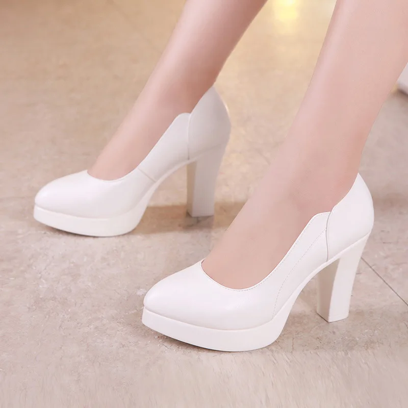 5cm 8cm Małe Duże Rozmiary 32- – Court Heel Pointed recenzja i cena