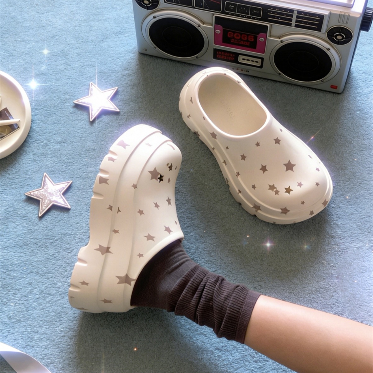 Letnie, modne klapki na platfo – Women'S Shoes Clogs recenzja i cena